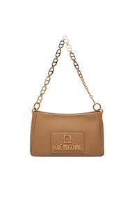 Love Moschino - LOVE MOSCHINO Torebka JC4167PP1OL1210A Beżowy. Kolor: beżowy. Materiał: skórzane #2