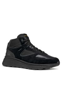 Geox Sneakersy U Spherica Actif X1 U56HGA 02285 C9999 Czarny. Kolor: czarny. Materiał: zamsz, skóra #5