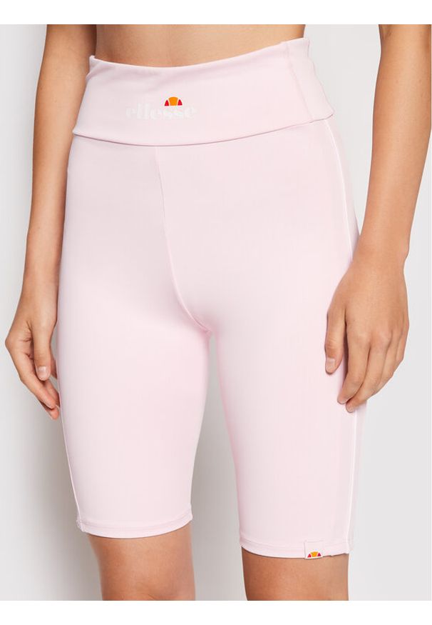 Ellesse Szorty rowerowe Cono SGJ11891 Różowy Slim Fit. Kolor: różowy. Materiał: syntetyk