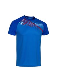 Jersey Joma Elite X. Kolor: niebieski. Materiał: jersey. Sport: fitness #1