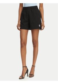 Hugo - HUGO Szorty sportowe Ninosta 50536943 Czarny Relaxed Fit. Kolor: czarny. Materiał: bawełna #1