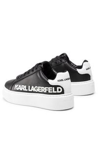 Karl Lagerfeld - KARL LAGERFELD Sneakersy KL62210 Czarny. Kolor: czarny. Materiał: skóra #6