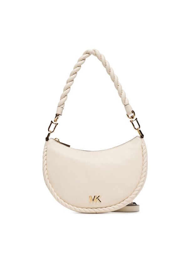 MICHAEL Michael Kors Torebka Kyla Small 32T5G8QU1L Beżowy. Kolor: beżowy. Materiał: skórzane