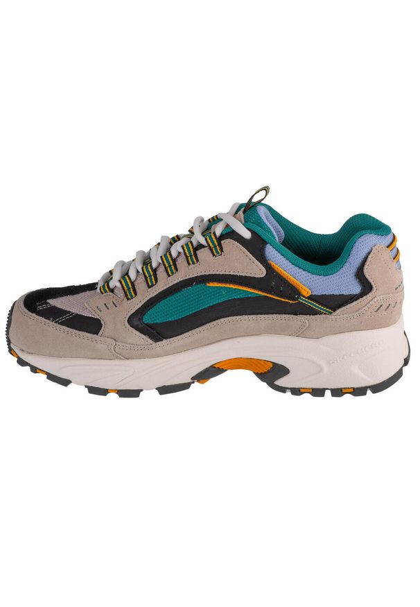 skechers - Buty sportowe Sneakersy męskie, Snoop Dogg: Stamina - Snoop 91. Kolor: czarny. Sport: turystyka piesza