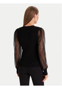 Morgan Bluzka 252-MALIA Czarny Regular Fit. Kolor: czarny. Materiał: wiskoza #5