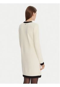 Gaudi Sukienka dzianinowa 521FD13009 Écru Regular Fit. Materiał: wiskoza #3