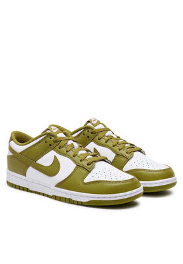 Nike Sneakersy Dunk Low Retro DV0833 105 Zielony. Kolor: zielony. Materiał: skóra
