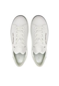 Karl Lagerfeld - KARL LAGERFELD Sneakersy KL64519A Biały. Kolor: biały. Materiał: skóra #5