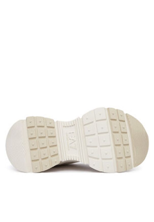 EA7 Emporio Armani Sneakersy 7X000663 AF23619 MZ601 Beżowy. Kolor: beżowy. Materiał: materiał