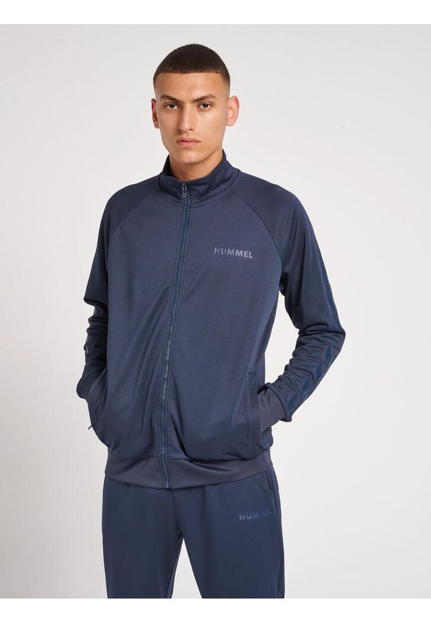 Bluza do piłki ręcznej męska Hummel Poly Zip. Kolor: wielokolorowy, niebieski, zielony