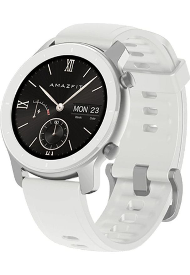 AMAZFIT - Smartwatch Amazfit GTR 42mm Biały (A1910WH). Rodzaj zegarka: smartwatch. Kolor: biały