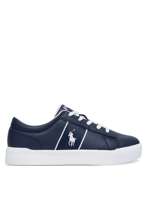 Sneakersy Polo Ralph Lauren. Kolor: niebieski