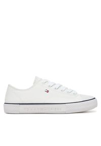 TOMMY HILFIGER - Trampki Tommy Hilfiger. Kolor: biały