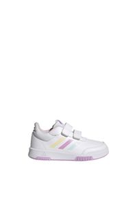 Adidas - Buty do biegania dla dzieci adidas Tensaur Sport 2.0. Kolor: fioletowy, biały, niebieski, różowy, wielokolorowy. Materiał: materiał. Sport: turystyka piesza