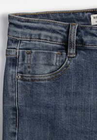 Renee - Niebieskie Jeansy Regular Waist z Bawełny o Kroju Dzwonów Zenirae. Kolor: niebieski. Styl: elegancki #3