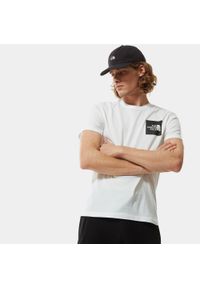 Koszulka sportowa męska The North Face S-s Fine Tee. Kolor: biały, czarny, wielokolorowy. Długość rękawa: krótki rękaw. Długość: krótkie