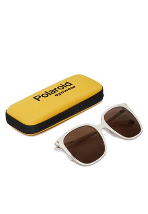 POLAROID - Polaroid Okulary przeciwsłoneczne C PLD 6218/S/X Biały. Kolor: biały