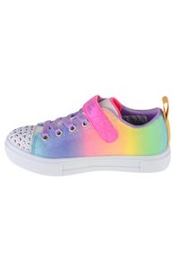 skechers - Buty sportowe Sneakersy dziewczęce, Skechers Twinkle Sparks - BFF Magic. Zapięcie: rzepy. Kolor: wielokolorowy. Materiał: guma, materiał, tkanina, syntetyk. Szerokość cholewki: normalna. Sport: turystyka piesza
