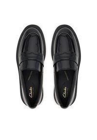 Clarks Mokasyny Orinoco3 Edge 26183173 Czarny. Kolor: czarny. Materiał: lakier, skóra #6