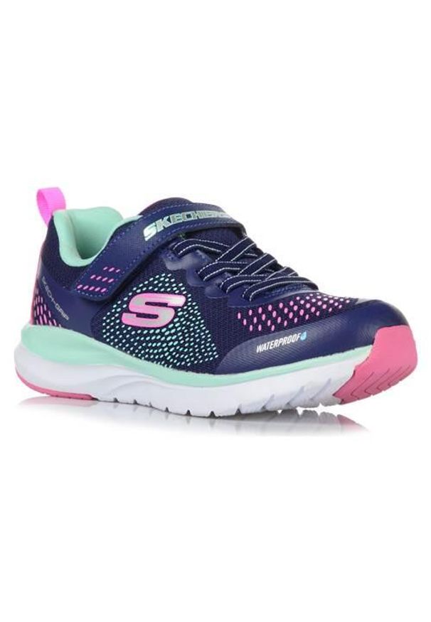 skechers - Buty do chodzenia dla dzieci Skechers Ultra Groove-hydro M. Kolor: niebieski. Materiał: syntetyk, materiał. Szerokość cholewki: normalna. Model: Skechers Sport. Sport: turystyka piesza