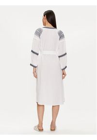 Melissa Odabash Sukienka letnia Ally Biały Regular Fit. Kolor: biały. Materiał: wiskoza. Sezon: lato #4