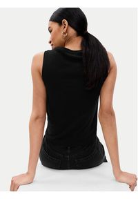 GAP - Gap Top 540735-01 Czarny Slim Fit. Kolor: czarny. Materiał: bawełna #9