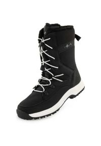 ALPINE PRO - Wodoodporne dziecięce buty zimowe Alpine Pro Kolaso 28. Kolor: zielony. Materiał: syntetyk, materiał. Sezon: zima