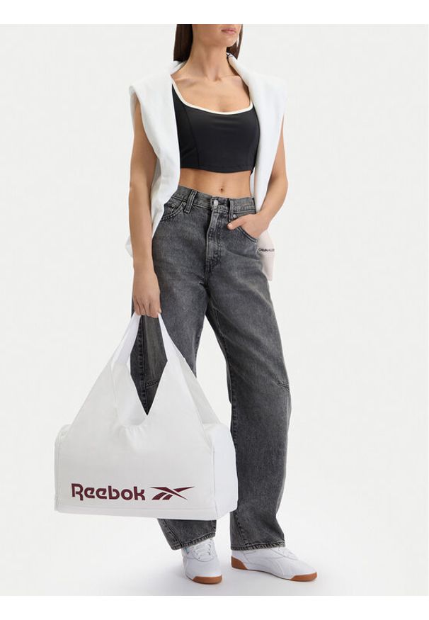Reebok Torba CWBEO-RBK-WS-001-09 Écru. Kolor: kremowy. Materiał: materiał