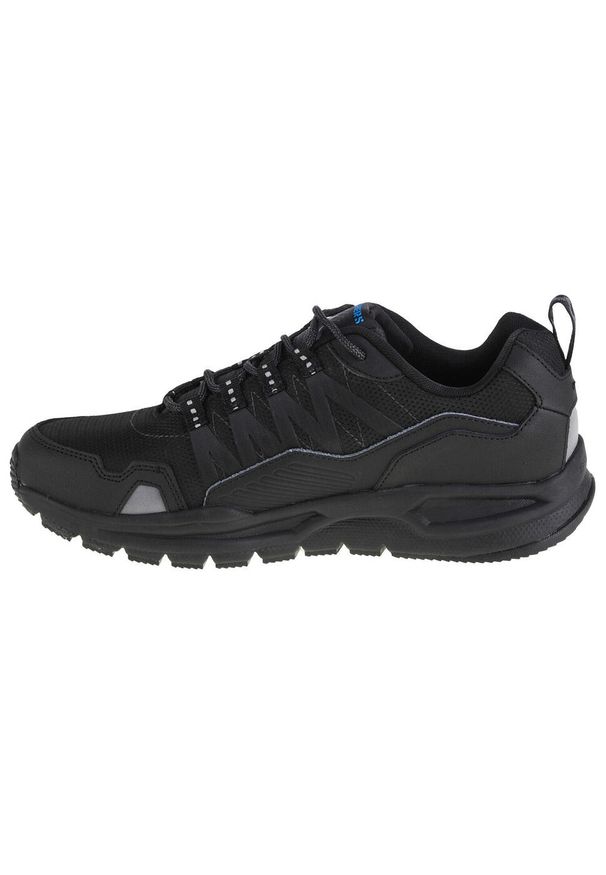 skechers - Buty do chodzenia męskie Skechers Escape Plan 20. Zapięcie: sznurówki. Kolor: czarny. Materiał: guma, syntetyk, tkanina, materiał. Szerokość cholewki: normalna. Sport: turystyka piesza