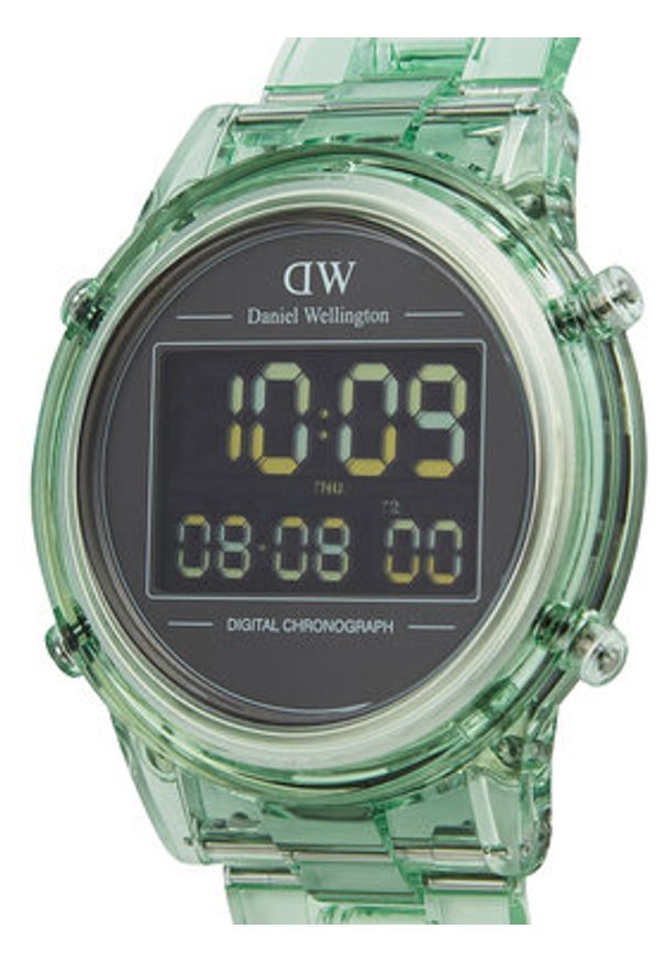 Daniel Wellington Zegarek DW00100769 Zielony. Kolor: zielony
