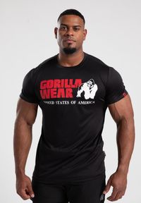 GORILLA WEAR - Koszulka fitness męska Gorilla Wear Classic Training. Kolor: czarny. Sport: fitness