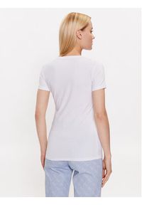 Guess T-Shirt W2YI45 J1314 Biały Slim Fit. Kolor: biały. Materiał: bawełna #4