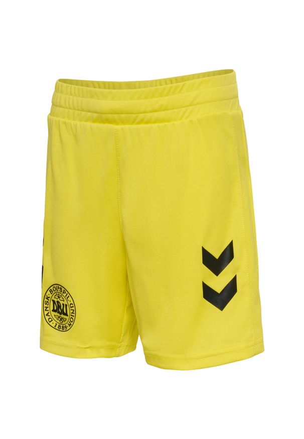 Spodenki bramkarskie dla dzieci Hummel DBU 24 GK. Kolor: żółty, czarny, wielokolorowy. Styl: młodzieżowy, sportowy