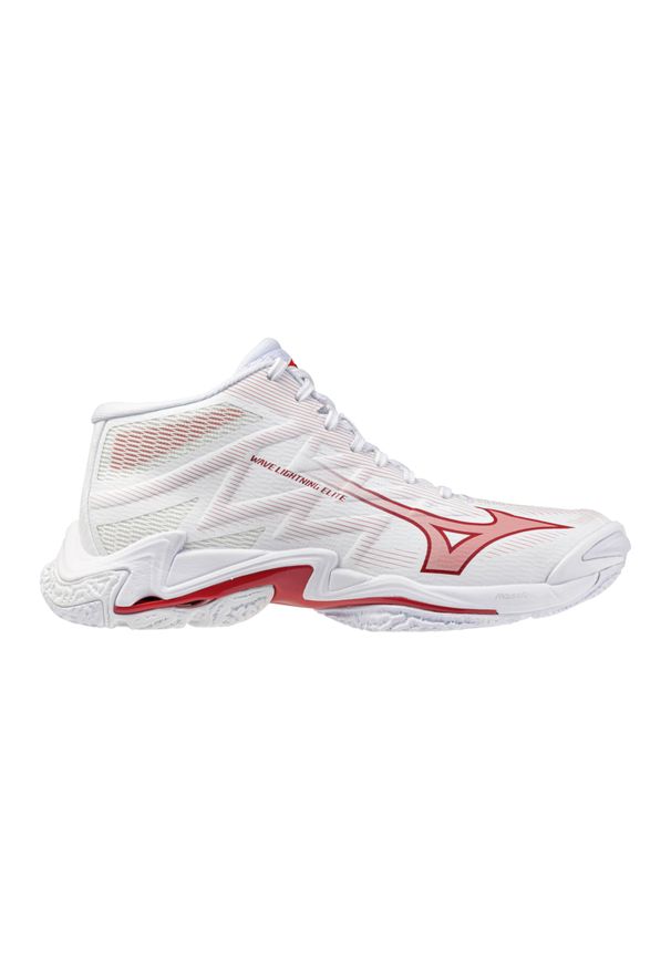 Damskie buty halowe Mizuno Wave Lightning Elite. Kolor: biały. Model: Mizuno Wave. Sport: siatkówka