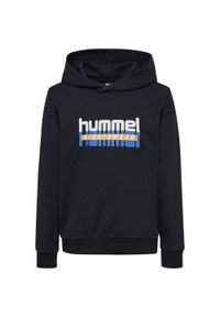Bluza z kapturem dla dzieci Hummel Tukas. Typ kołnierza: kaptur. Kolor: czarny