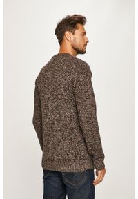 PRODUKT by Jack & Jones - Produkt by Jack & Jones - Sweter. Okazja: na co dzień. Kolor: szary. Materiał: bawełna, materiał, dzianina. Wzór: melanż. Styl: casual #5