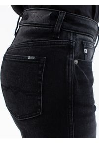Big-Star - Spodnie jeans damskie czarne Myrra 916. Stan: podwyższony. Kolor: czarny. Styl: rockowy #3