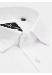 Pako Lorente - PAKO LORENTE – Koszula męska w kolorze białym P000B-1X-057-B-R. Typ kołnierza: kołnierzyk klasyczny. Kolor: biały. Materiał: bawełna. Długość rękawa: długi rękaw. Długość: długie. Wzór: gładki. Styl: elegancki, klasyczny #4