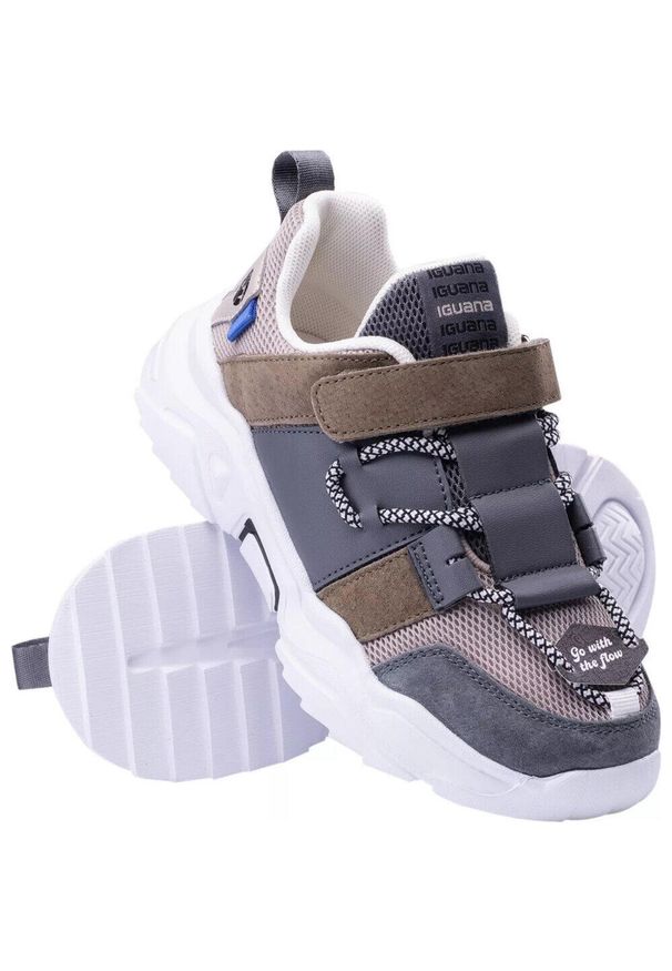 Buty sportowe chłopięce Iguana Brio Tb. Kolor: brązowy. Sport: turystyka piesza