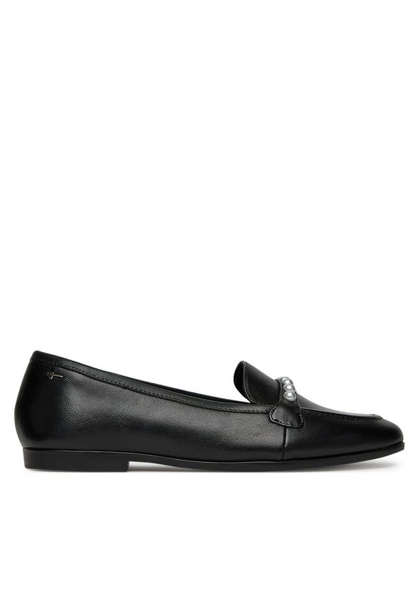 Loafersy Tamaris. Kolor: czarny