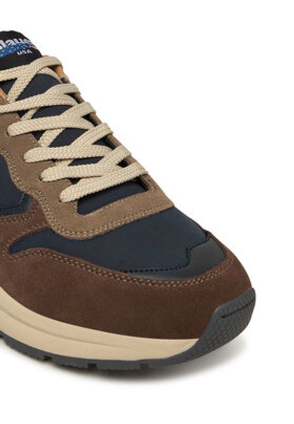 Blauer Sneakersy F5RAY02/NUS Kolorowy. Materiał: skóra, zamsz. Wzór: kolorowy