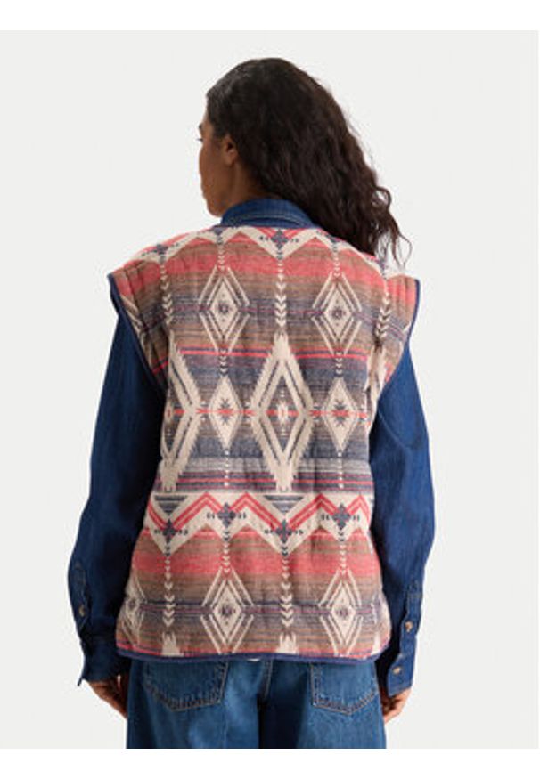 Mustang Kurtka przejściowa Roxbury 1016747 Kolorowy Relaxed Fit. Materiał: bawełna. Wzór: kolorowy