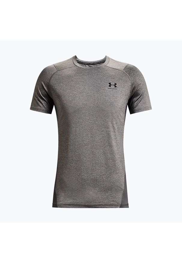 Koszulka fitness męska Under Armour HeatGear Armour Fitted. Kolor: szary. Sport: fitness
