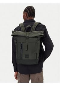 Strellson Plecak Northwood Rs Rolltop 4010003304 Khaki. Kolor: brązowy. Materiał: materiał #4