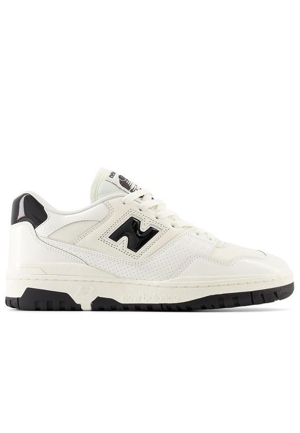 Buty New Balance BB550YKF - białe. Okazja: na co dzień. Kolor: biały. Materiał: guma, syntetyk, skóra, materiał. Szerokość cholewki: normalna. Sport: turystyka piesza, koszykówka