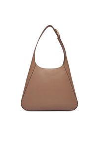 Calvin Klein Torebka Hardware Adj Strap Medium Bag LV04F3402G Beżowy. Kolor: beżowy. Materiał: skórzane #5