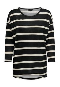 only - ONLY Bluzka 15144286 Czarny Loose Fit. Kolor: czarny. Materiał: syntetyk #4