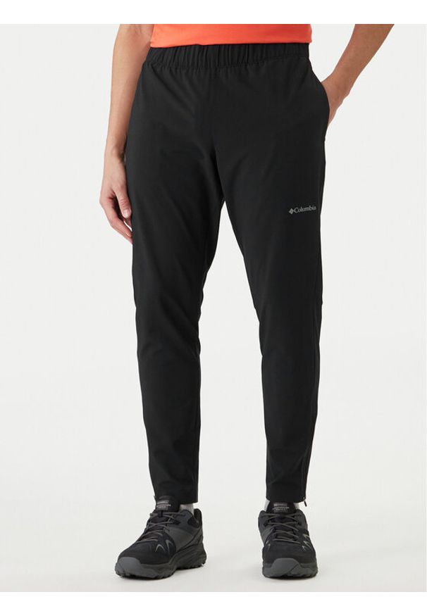 columbia - Columbia Spodnie outdoor Stealth Spring™ Hiking 2157253 Czarny Regular Fit. Kolor: czarny. Materiał: syntetyk. Sport: outdoor