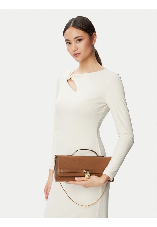 MICHAEL Michael Kors Torebka 30F5GHMC8L Brązowy. Kolor: brązowy. Materiał: skórzane