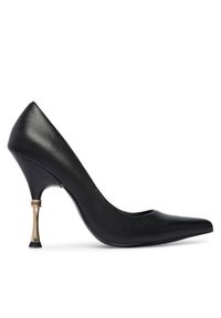Just Cavalli Szpilki 80RA3S41 ZPB93 Czarny. Kolor: czarny. Materiał: skóra. Obcas: na szpilce #1